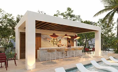 Pool bar